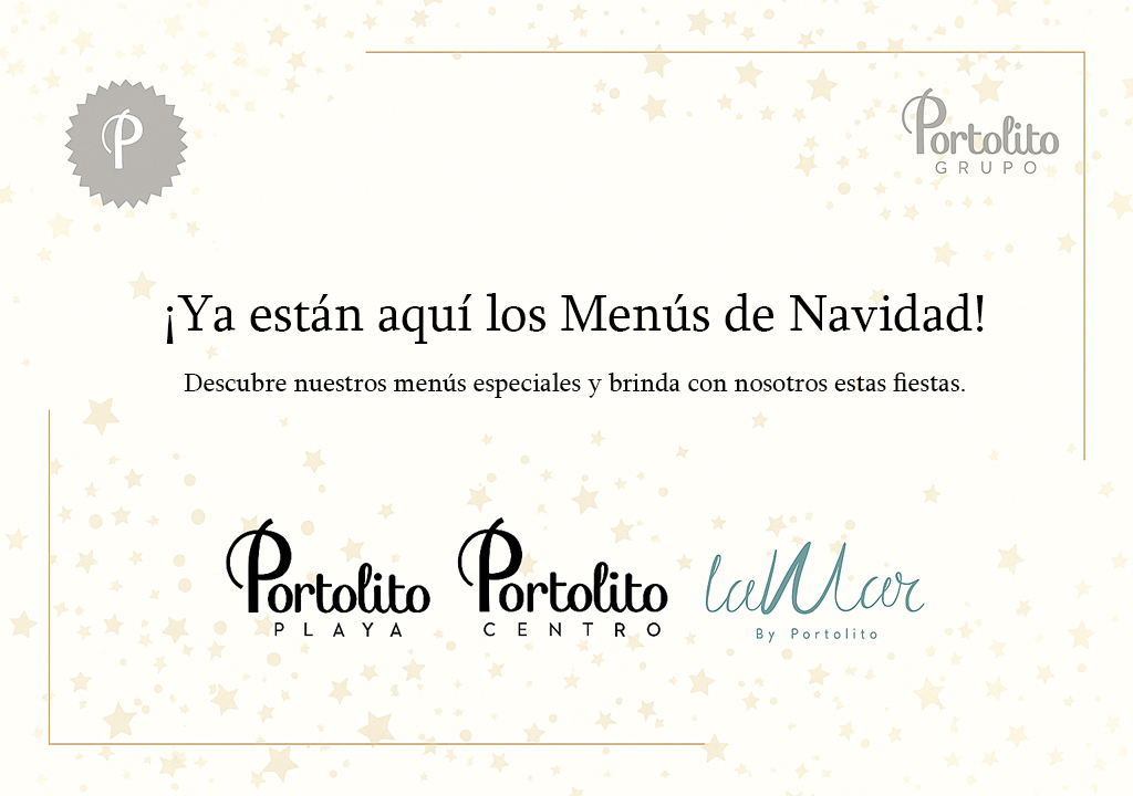 Menús de Navidad Portolito