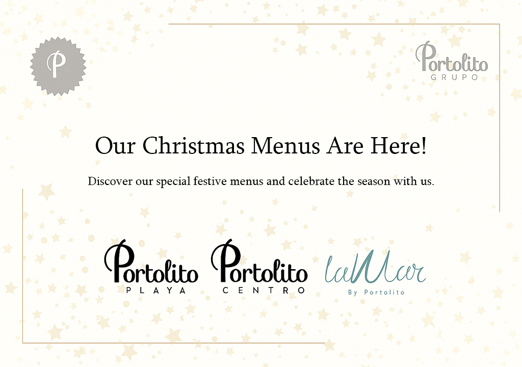 Menús de Navidad Portolito